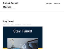 Tablet Screenshot of dallascarpetmarket.com